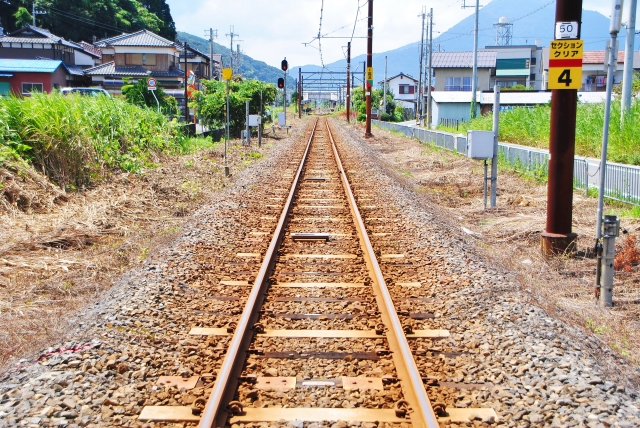 田舎の線路